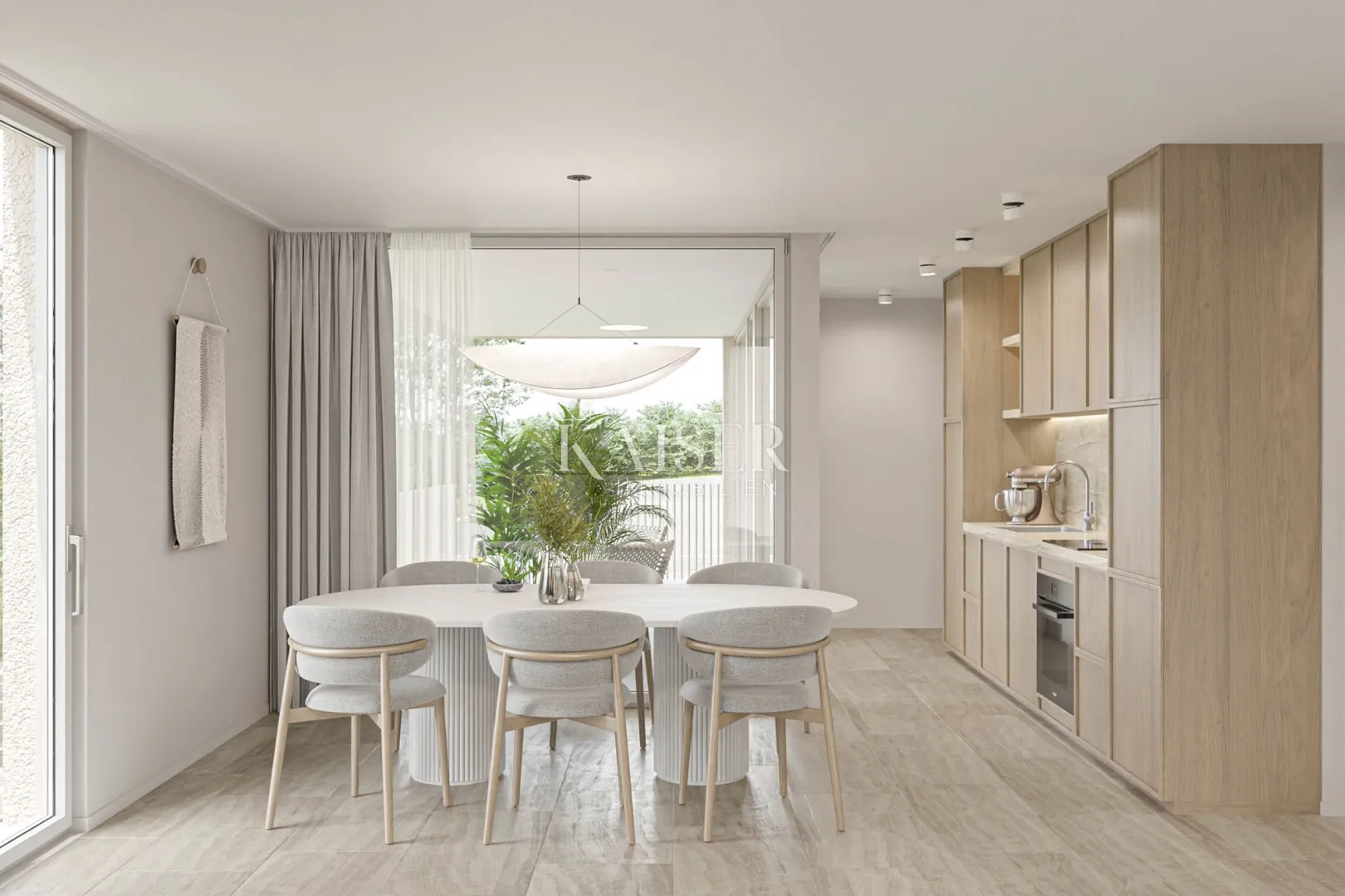 istra, novigrad, okolica - stan 110m2; okućnica 275m2; 300m od mora - slika 8
