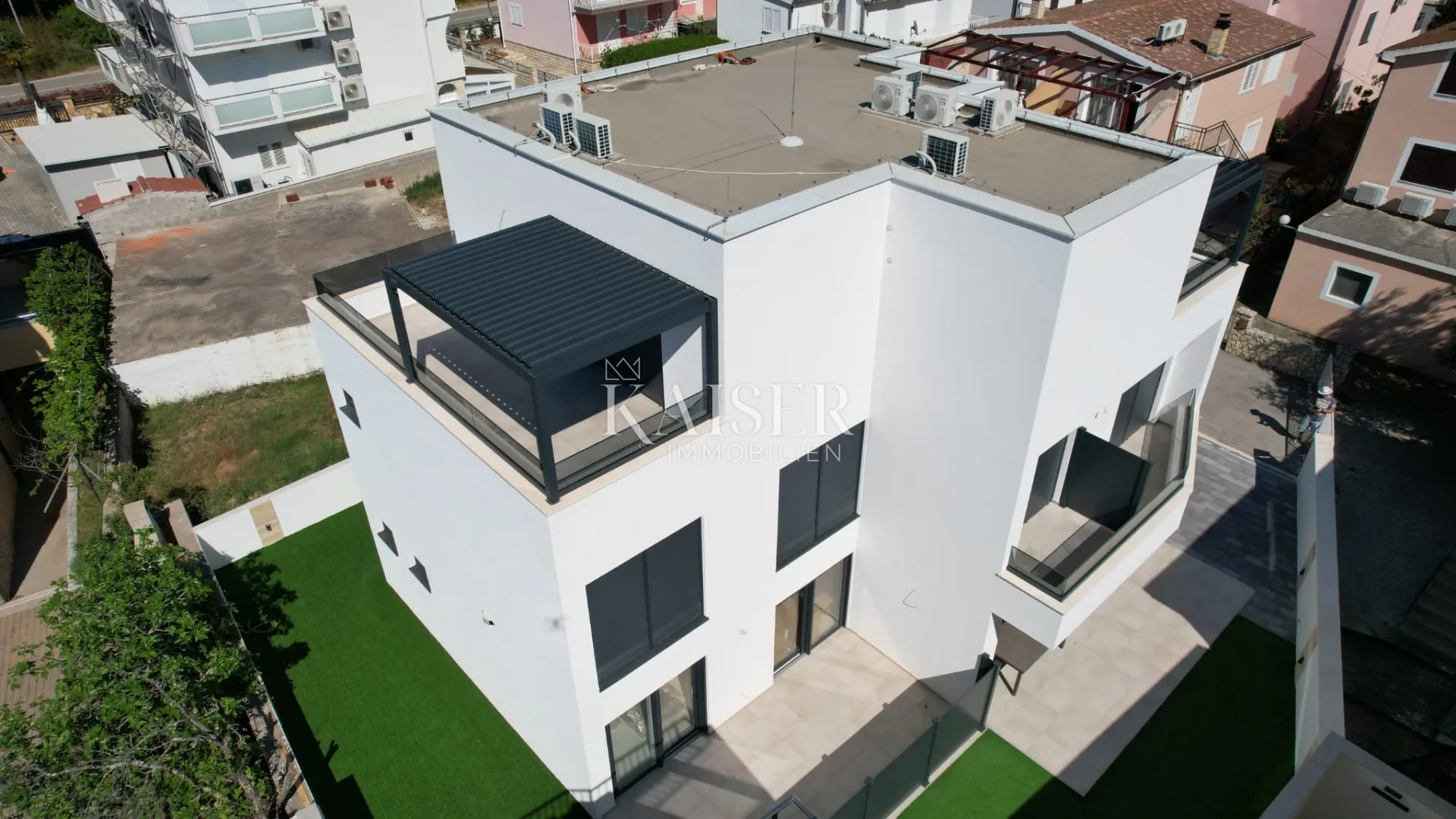 srima, vodice-moderna troetažna kuća (s1) s pogledom na more - slika 3