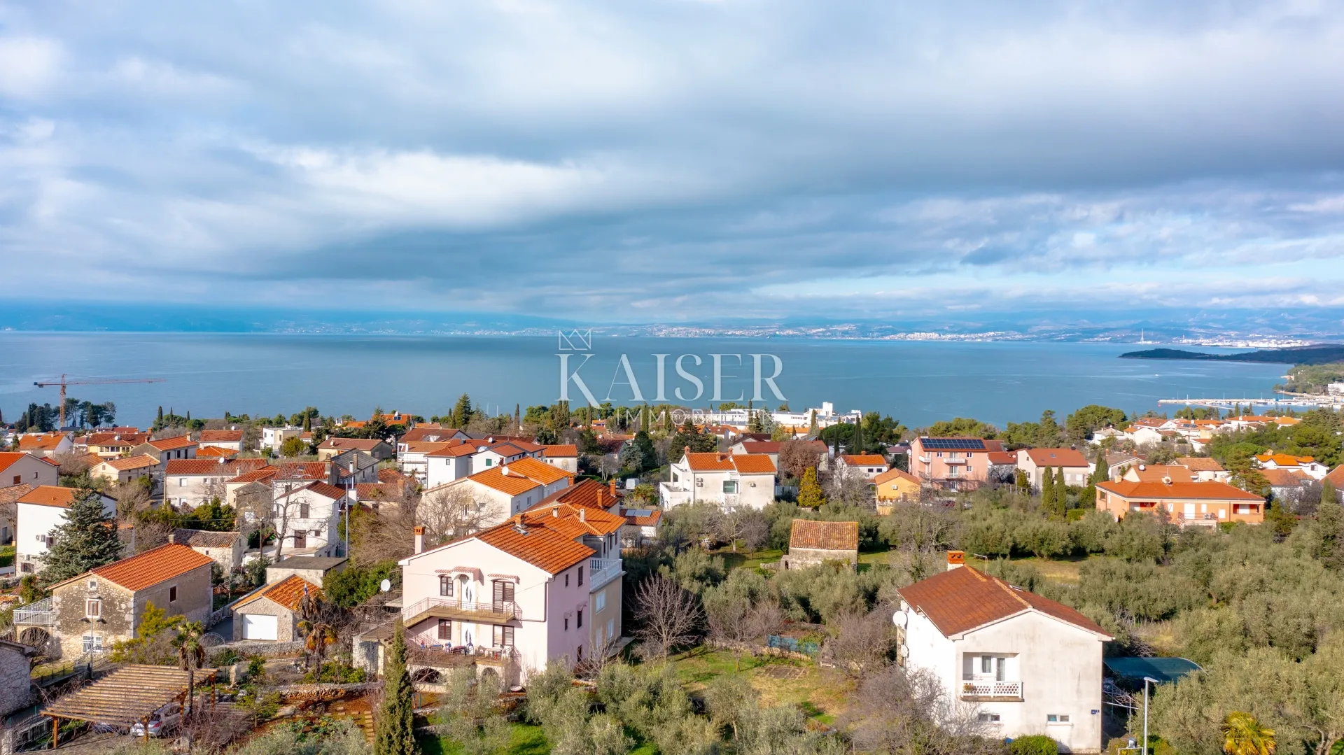 otok krk, malinska - apartman 2s+db s pogledom - slika 5