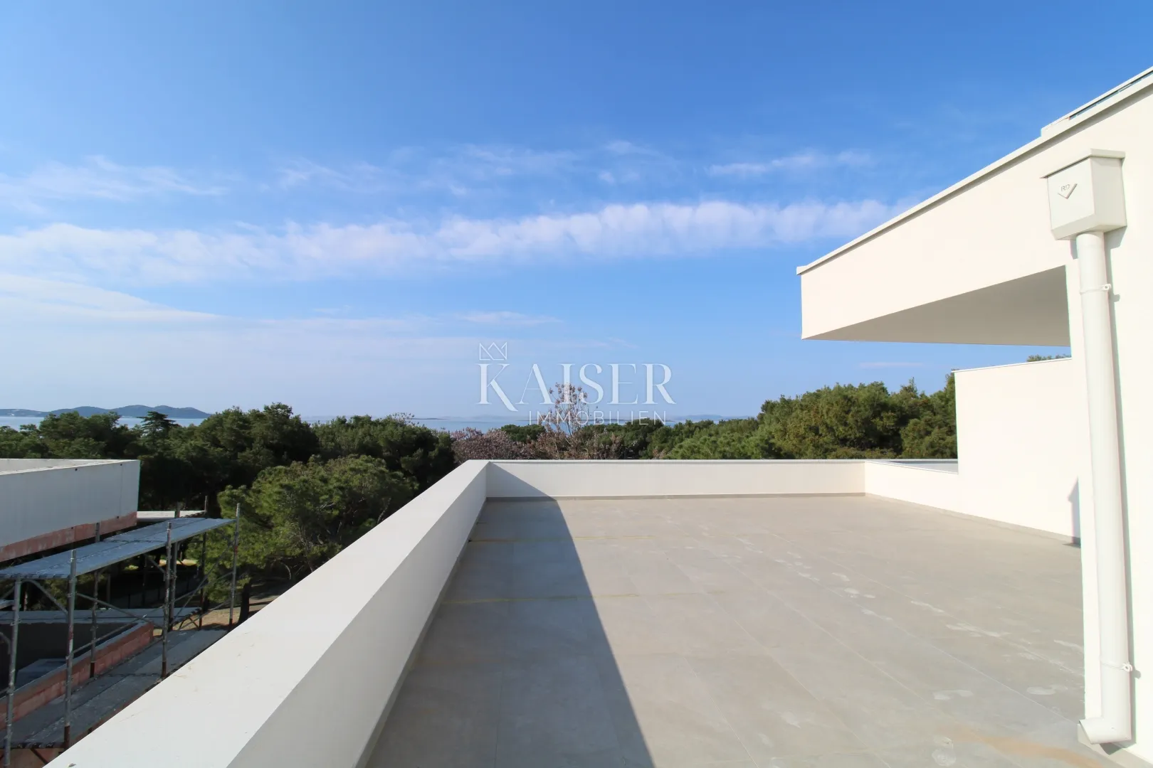 zadar,pakoštane: penthouse s krovnom terasom i pogledom na more - slika 18