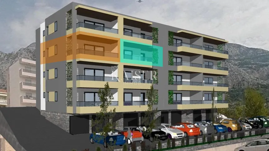 makarska - moderan dvosoban stan s lođom u novogradnji - slika 4