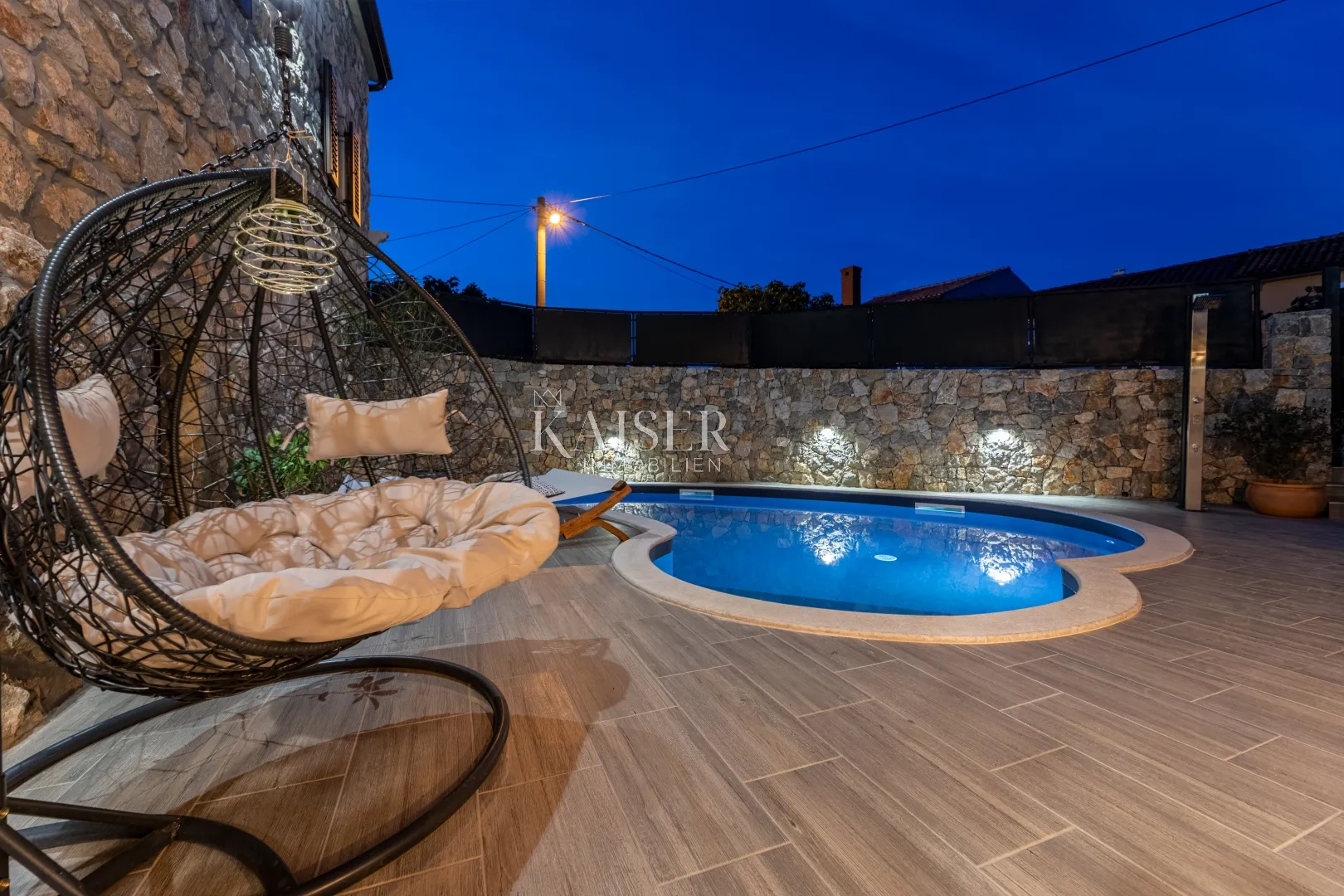otok krk, risika - luksuzna villa sa bazenom - slika 21