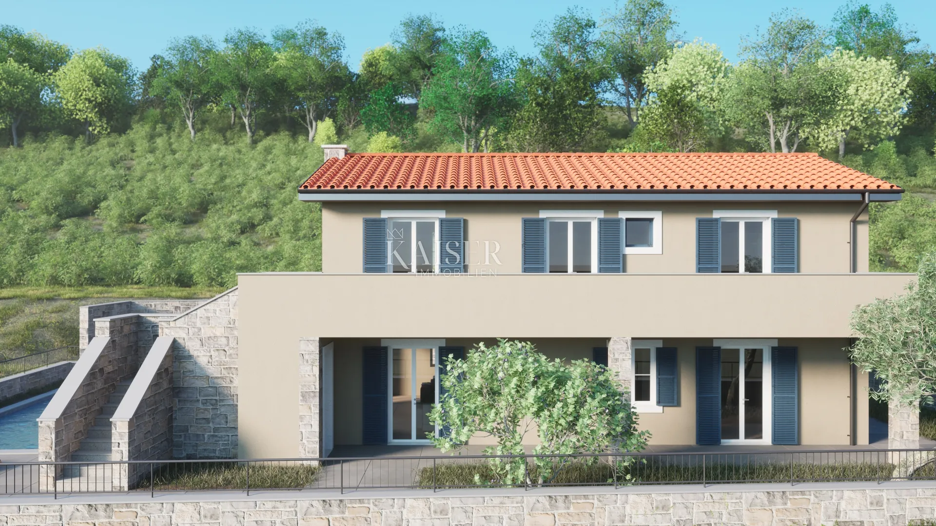 istra, momjan, vila s bazenom u izgradnji - slika 15