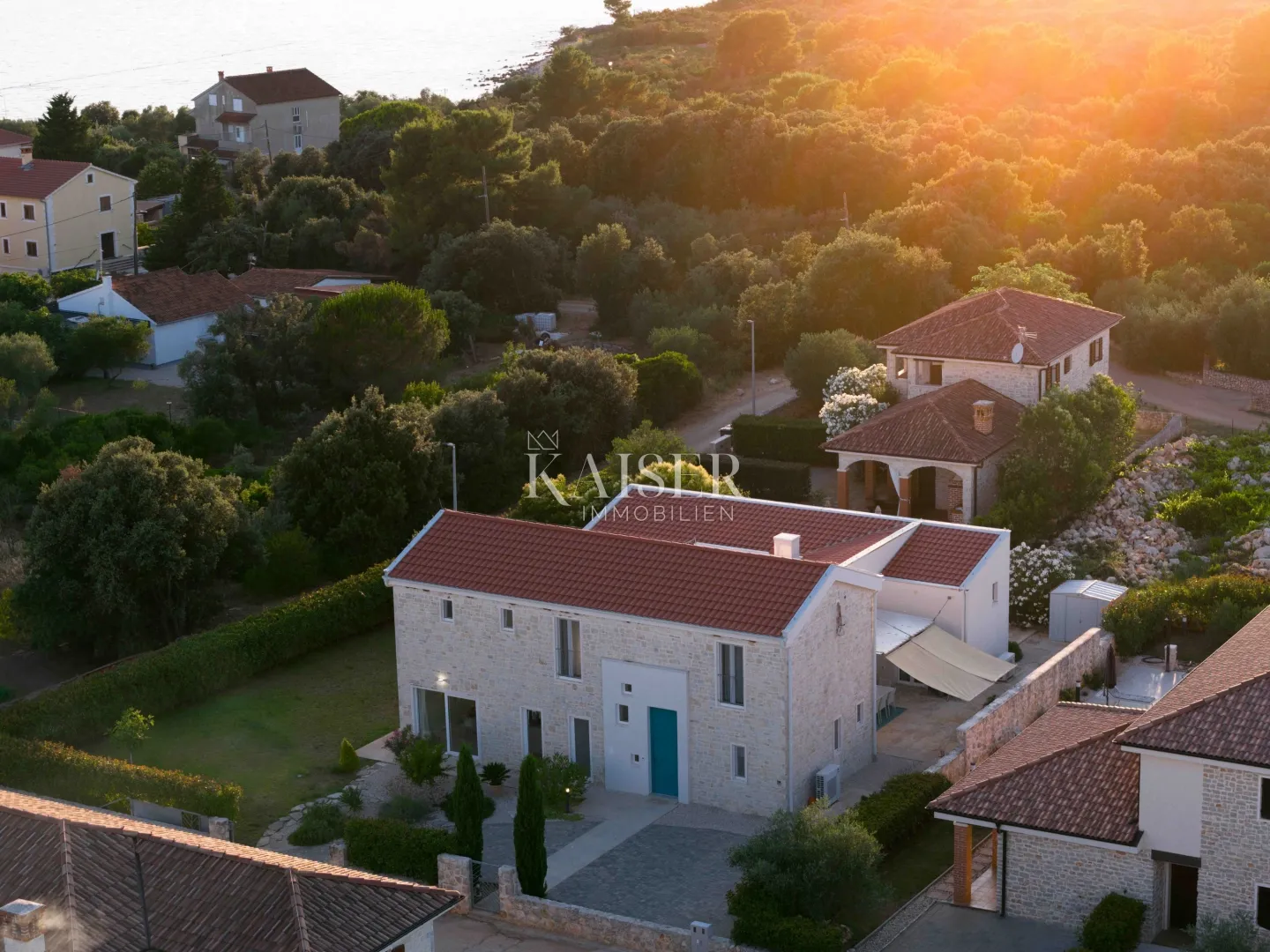 zadar, ugljan - mediteranska vila u blizini dvorca califfi - slika 7