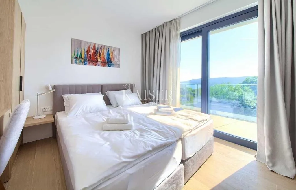 krk, okolica - luksuzna villa 199m2, pogled na more - slika 22