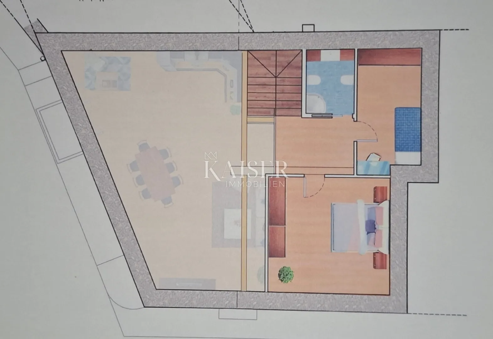 otok cres-lošinj, osor, troetažni stan 148 m2 - slika 26