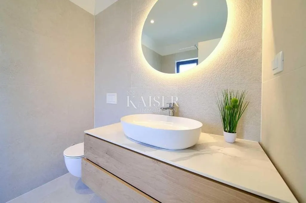 krk, okolica - luksuzna villa 199m2, pogled na more - slika 27