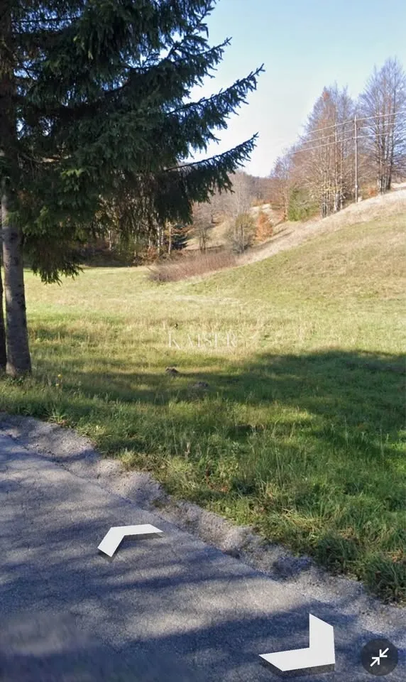 ravna gora, stari laz- građevinski teren 1071 m2 s građevinskom dozvolom i projektom - slika 4