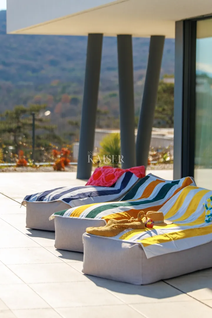 krk, vrbnik - villa 265m2 sa panoramskim pogledom na more - slika 55