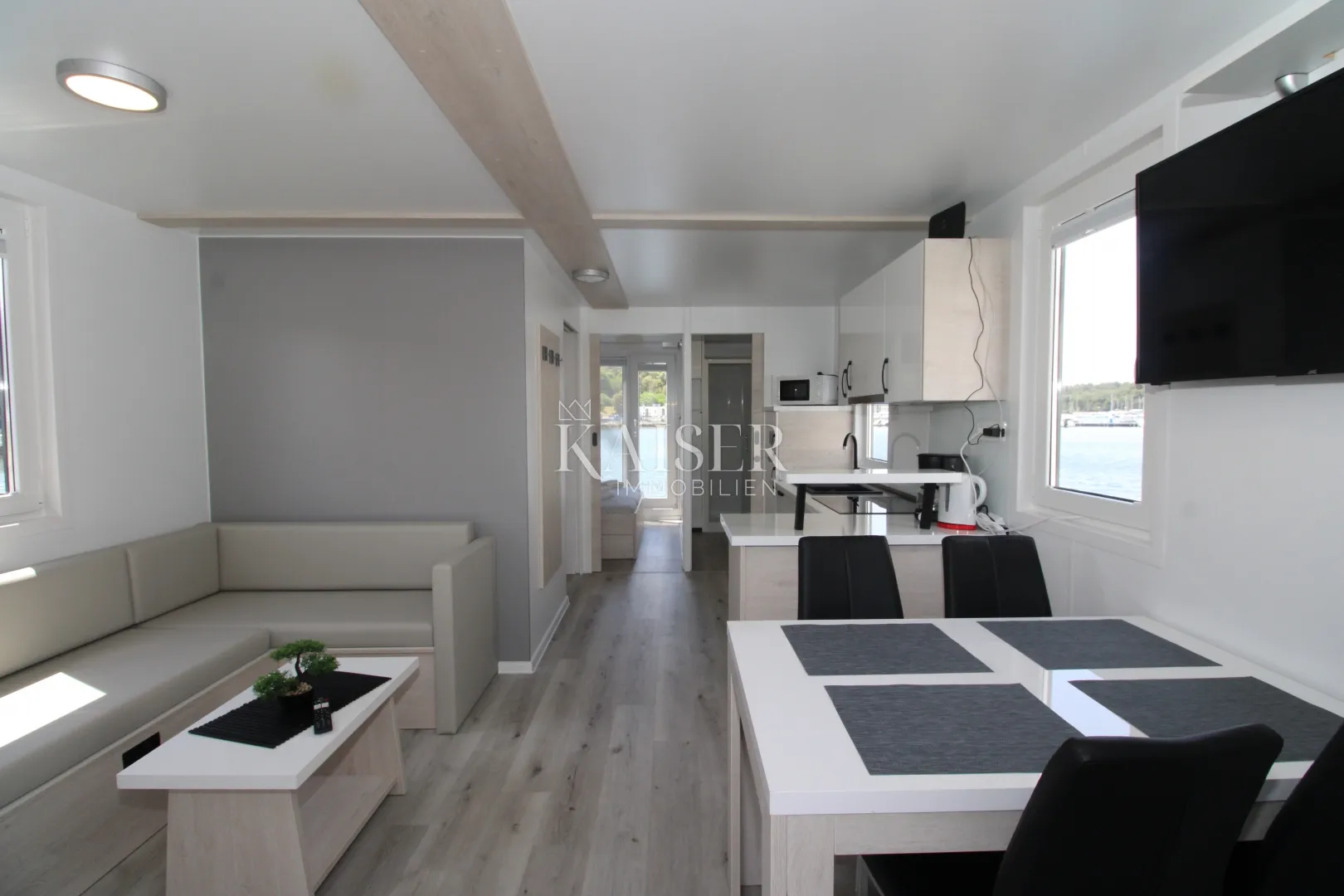 istra, pula- jedinstvena kuća 84m2 na vodi s pogledom bez kraja - slika 2