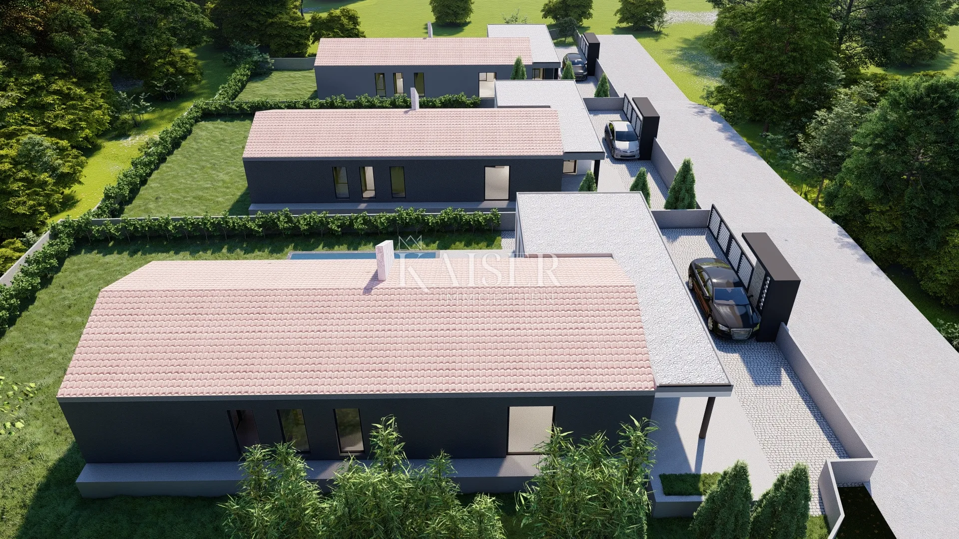 istra, peruški- građevinsko zemljište 609m2 gotovim projektom - slika 7