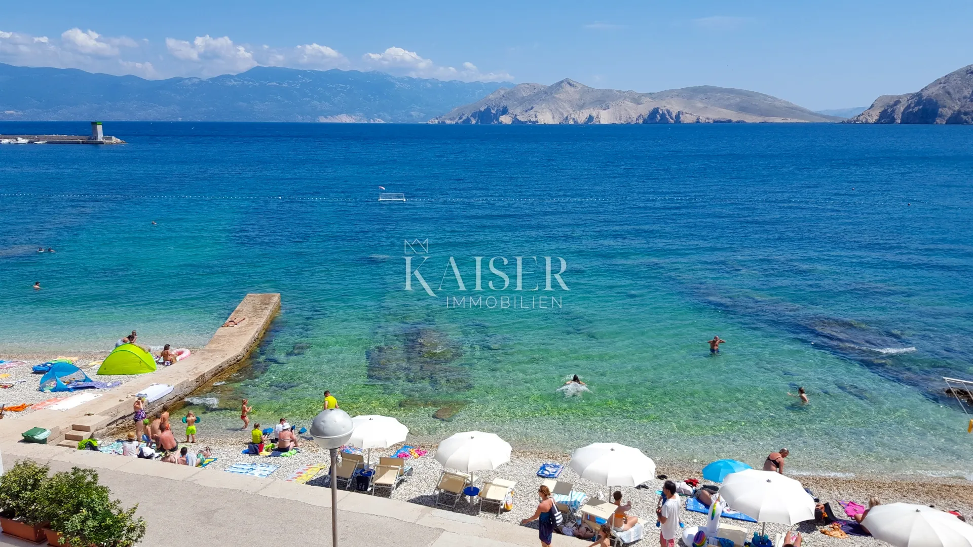baška - kuća u staroj jezgri, 85m2, dva apartmana - slika 24