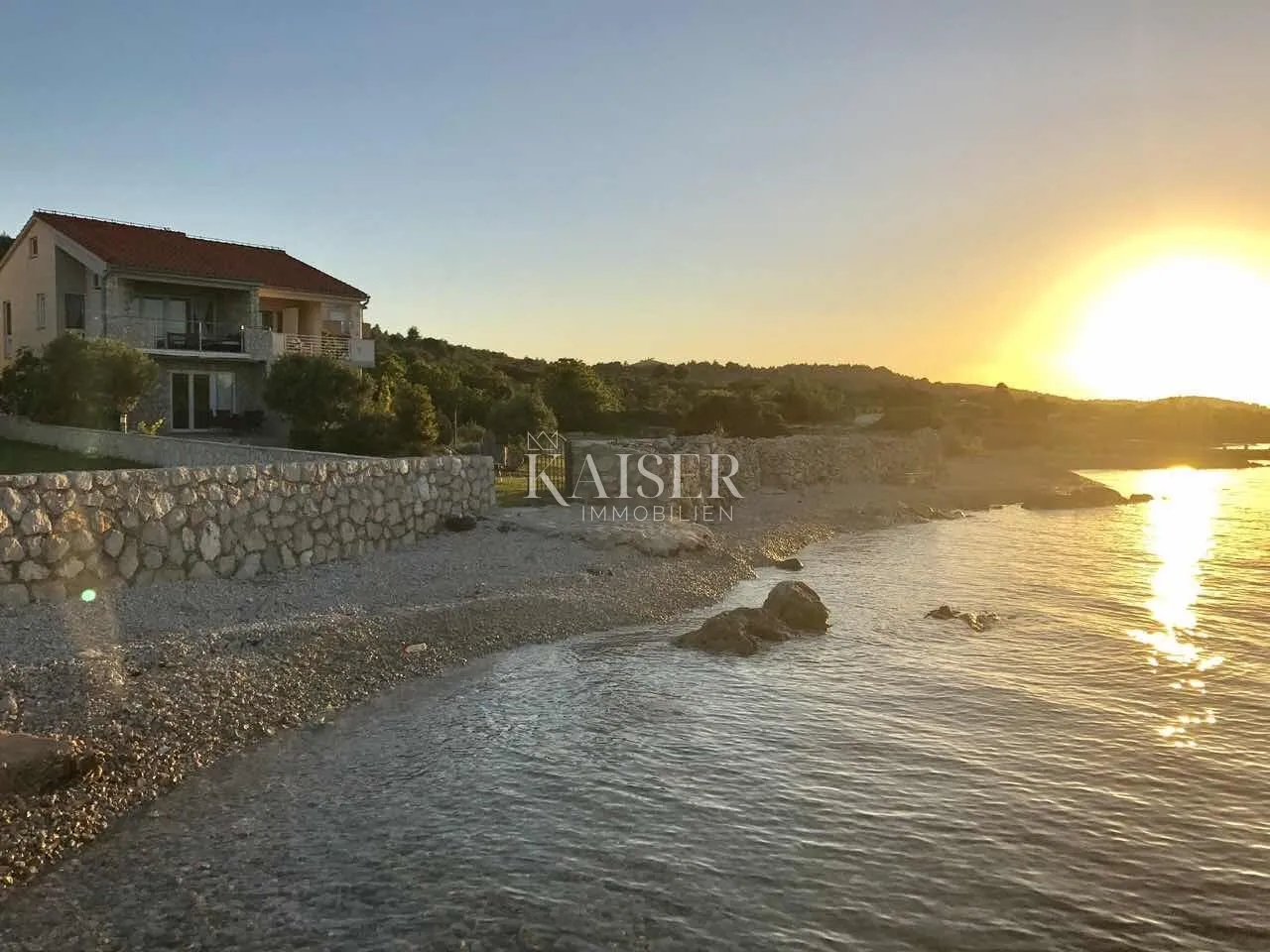 otok pašman, dobropoljana: dvojna kuća 1.red do mora - slika 24