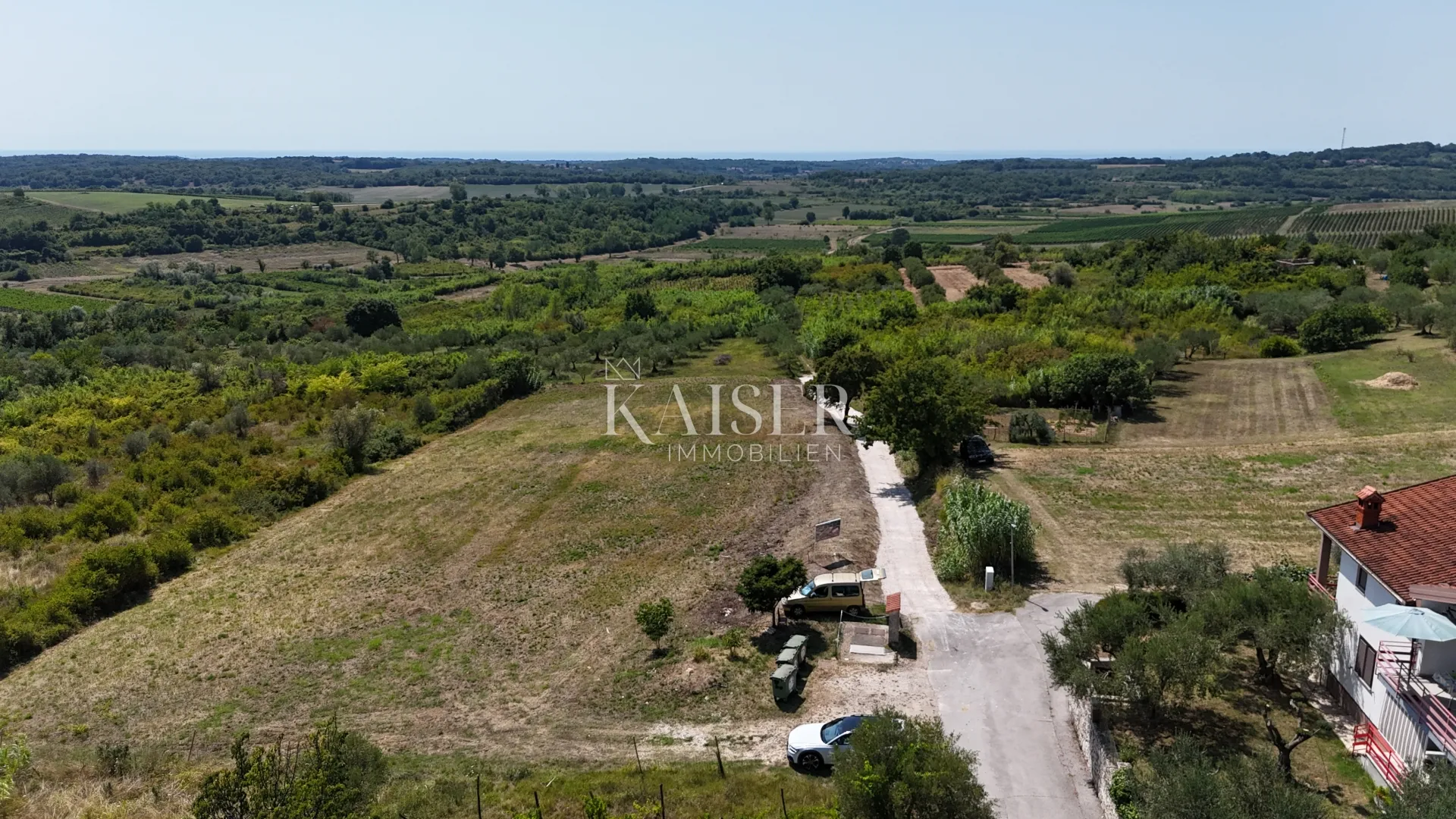 istra, buje - građevinsko zemljište, 1.036m2, vrhunska lokacija - slika 3