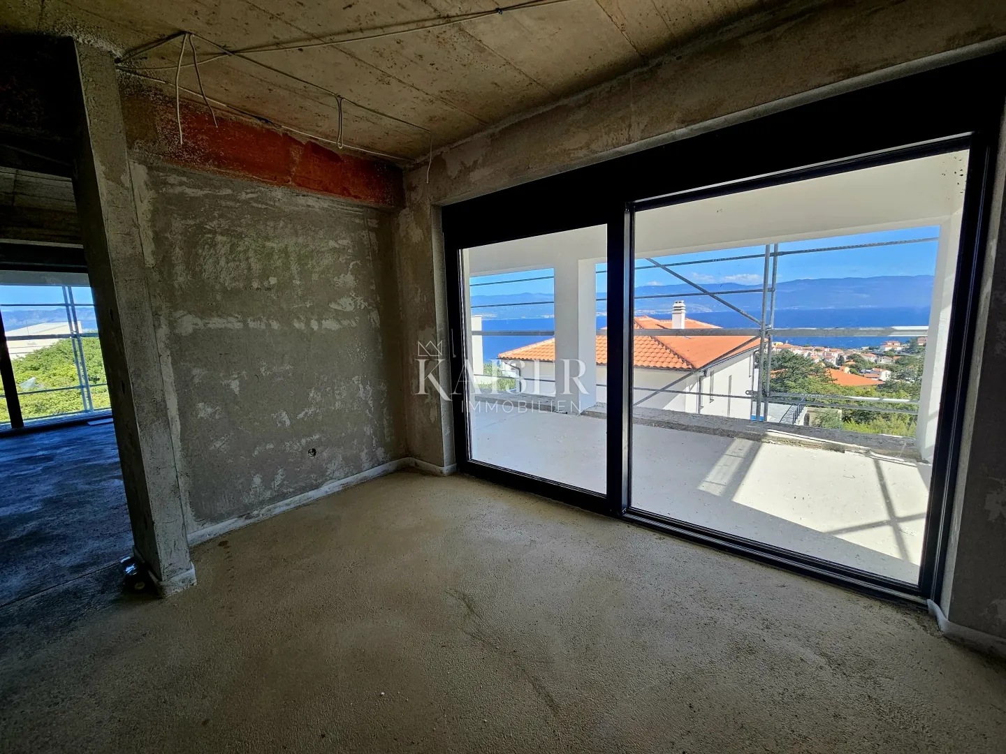 otok krk, vrbnik - apartman 168m2, pogled more - slika 5