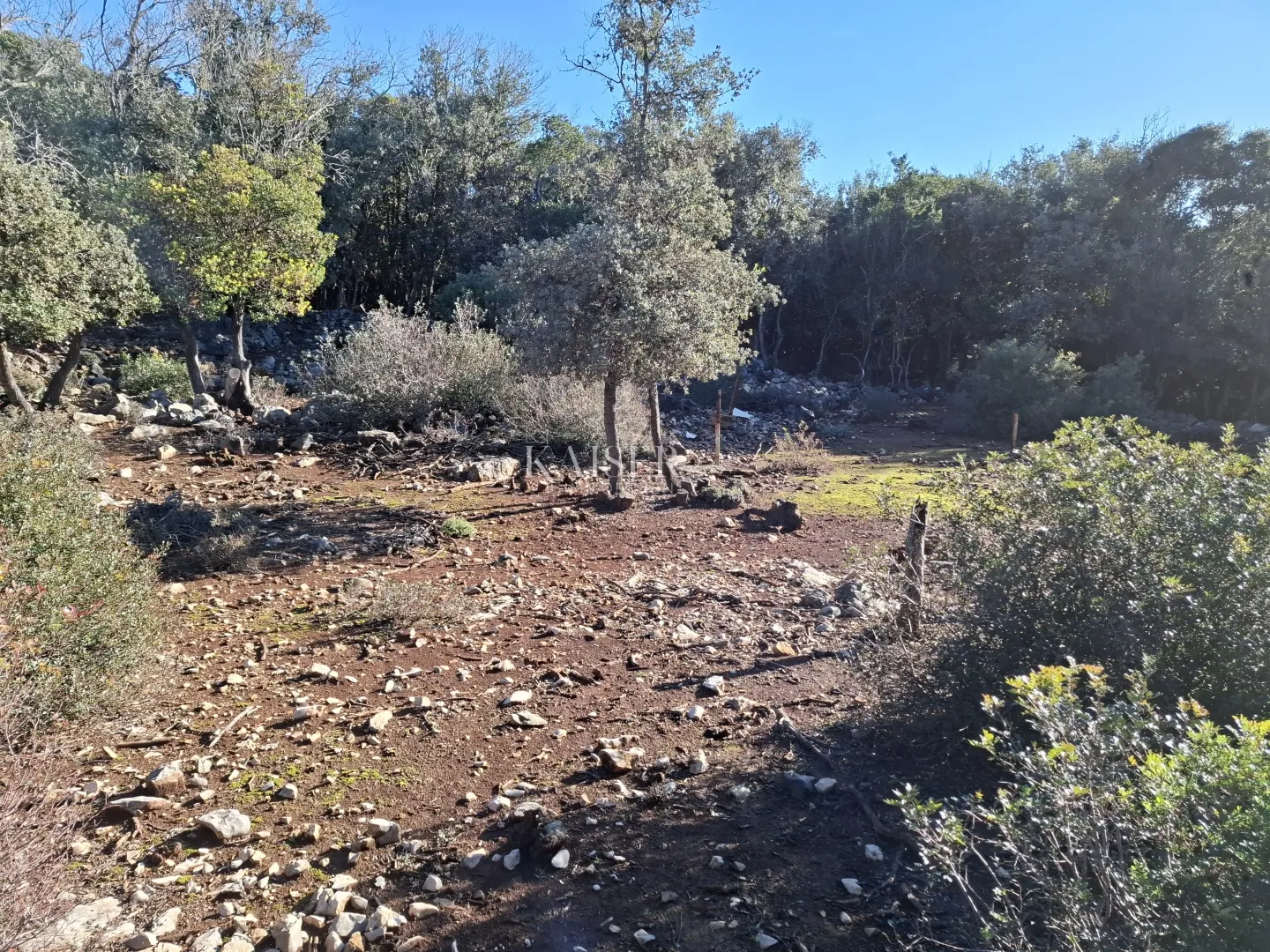 Cres, uvala Pogana, poljoprivredno zemljište s prilazom - Punta Križa, Mali Lošinj