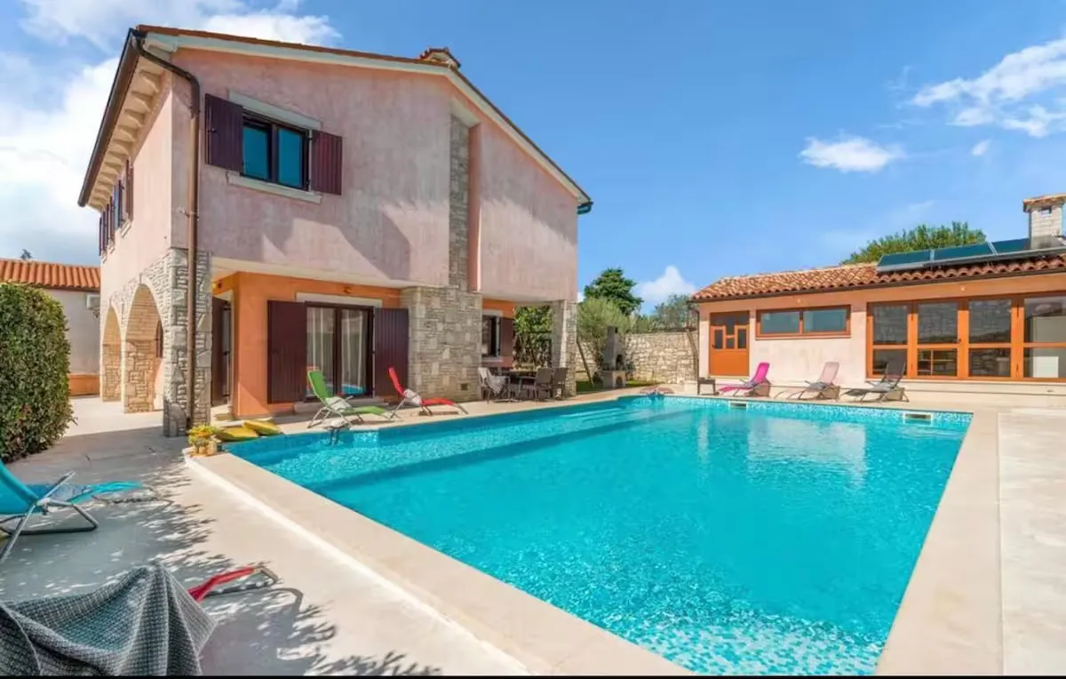 istra, barban-rustikalna kuća 190m2 s bazenom - slika 30