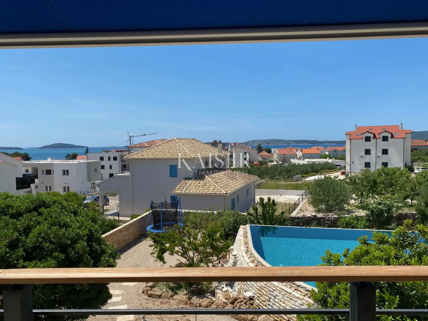 Šibenik, Brodarica - Vila s bazenom i pogledom na more - Brodarica, Šibenik