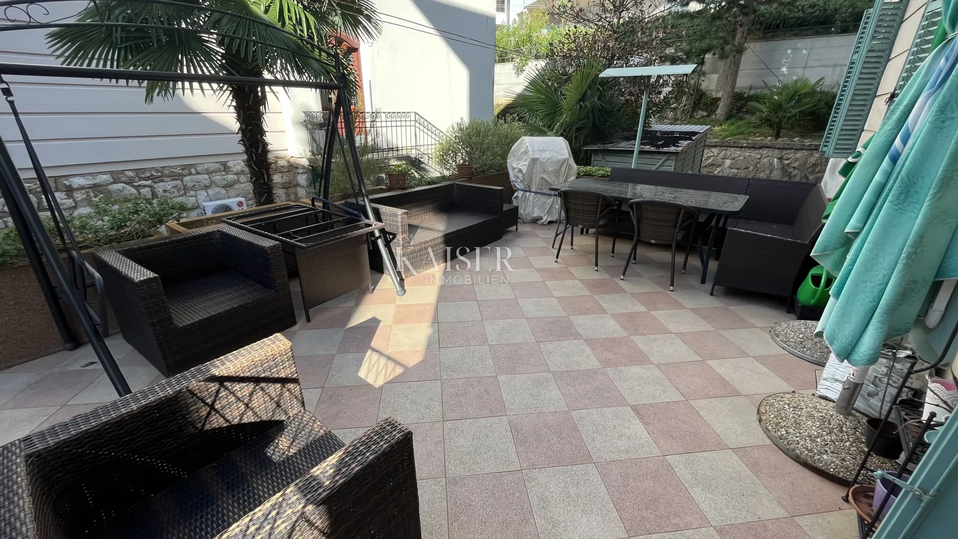 opatija, centar - sunčani stan u opatijskoj vili 100 m2 + garaža 29m2 - slika 4
