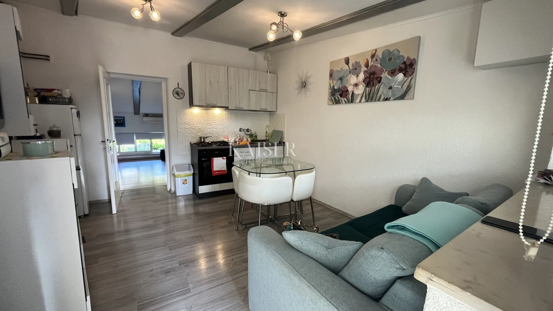 rijeka, trsat - stan u mirnoj ulici sa terasom 42 m2 - slika 2
