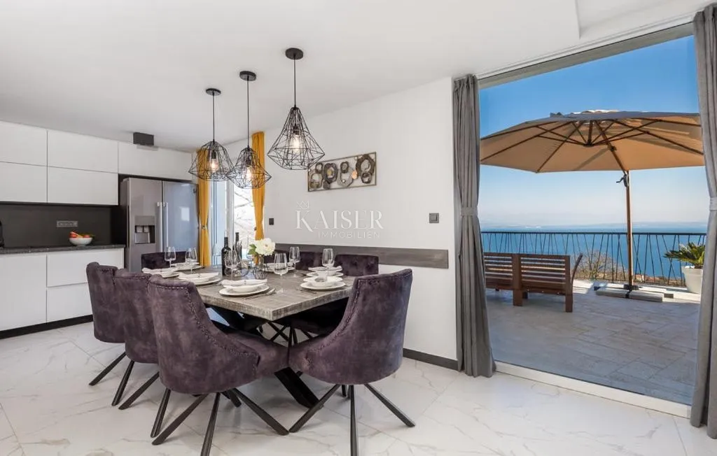 opatija, poljane- vila sa otvorenim pogledom na more - slika 11