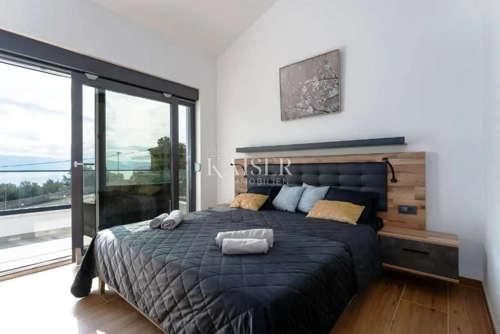krk, risika - dva duplexa, 300 m2, pogled more - slika 4