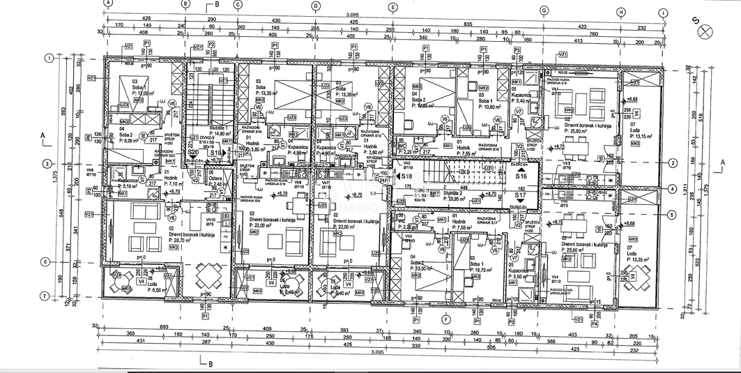 dražice, novogradnja - stan 50,45 m2, 1s+db - slika 4