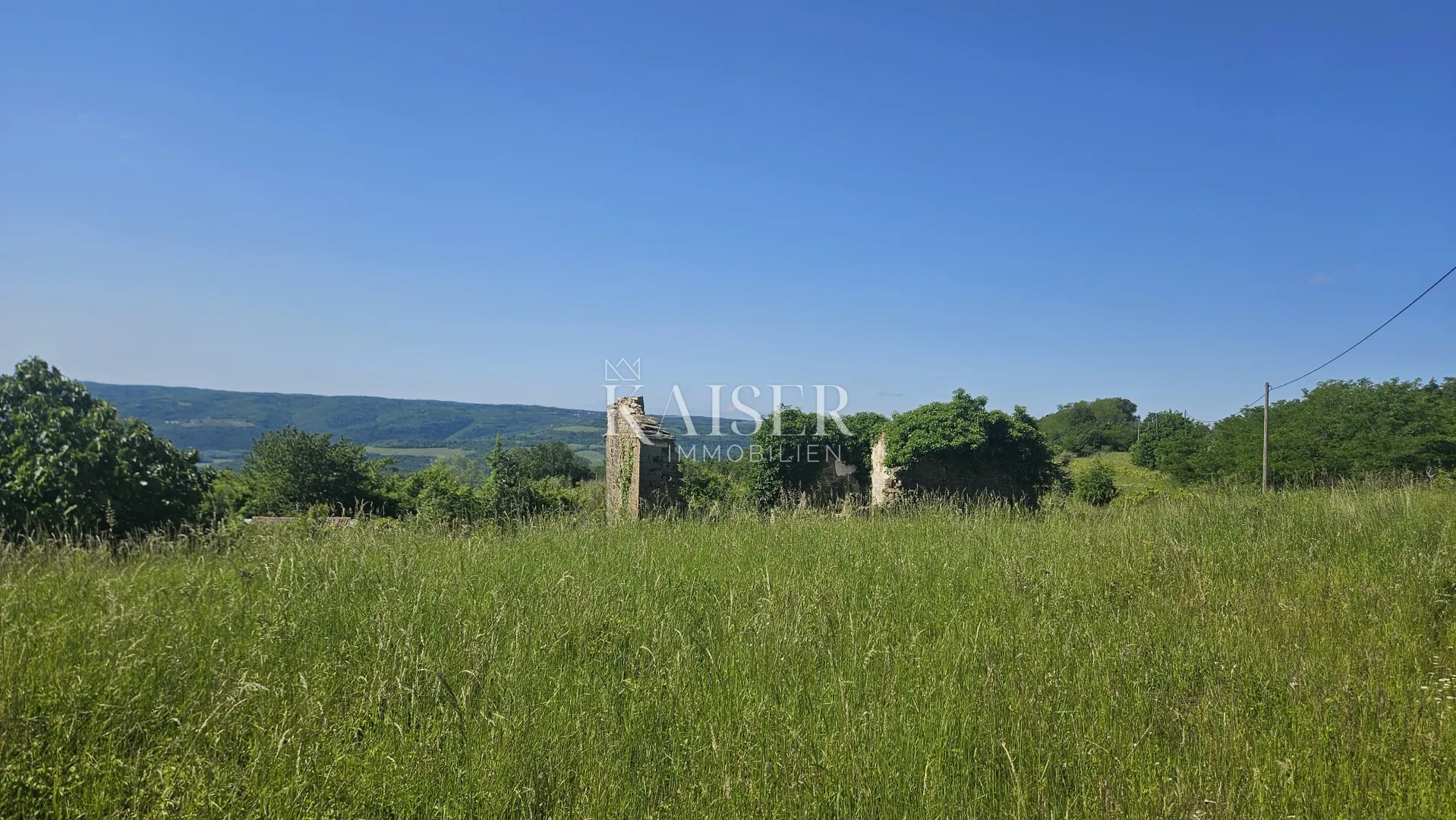 oprtalj, istra, okolica, građevinsko zemljište sa prekrasnim pogledom - slika 4