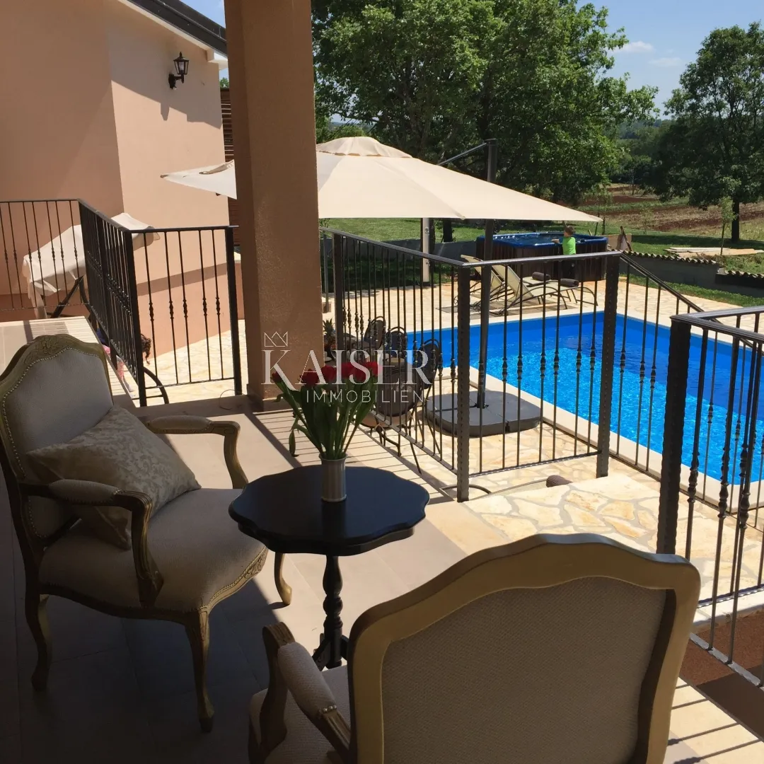 istra - poreč, rustikalno moderna vila sa bazenom - slika 9