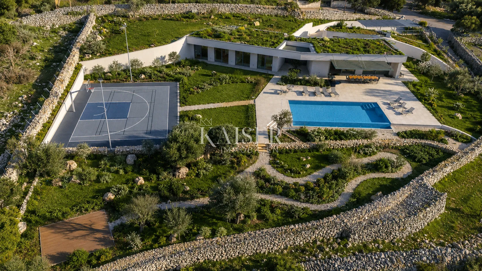 otok pag - arhitektonska rezidencija između mora i stoljetnih maslina - slika 2