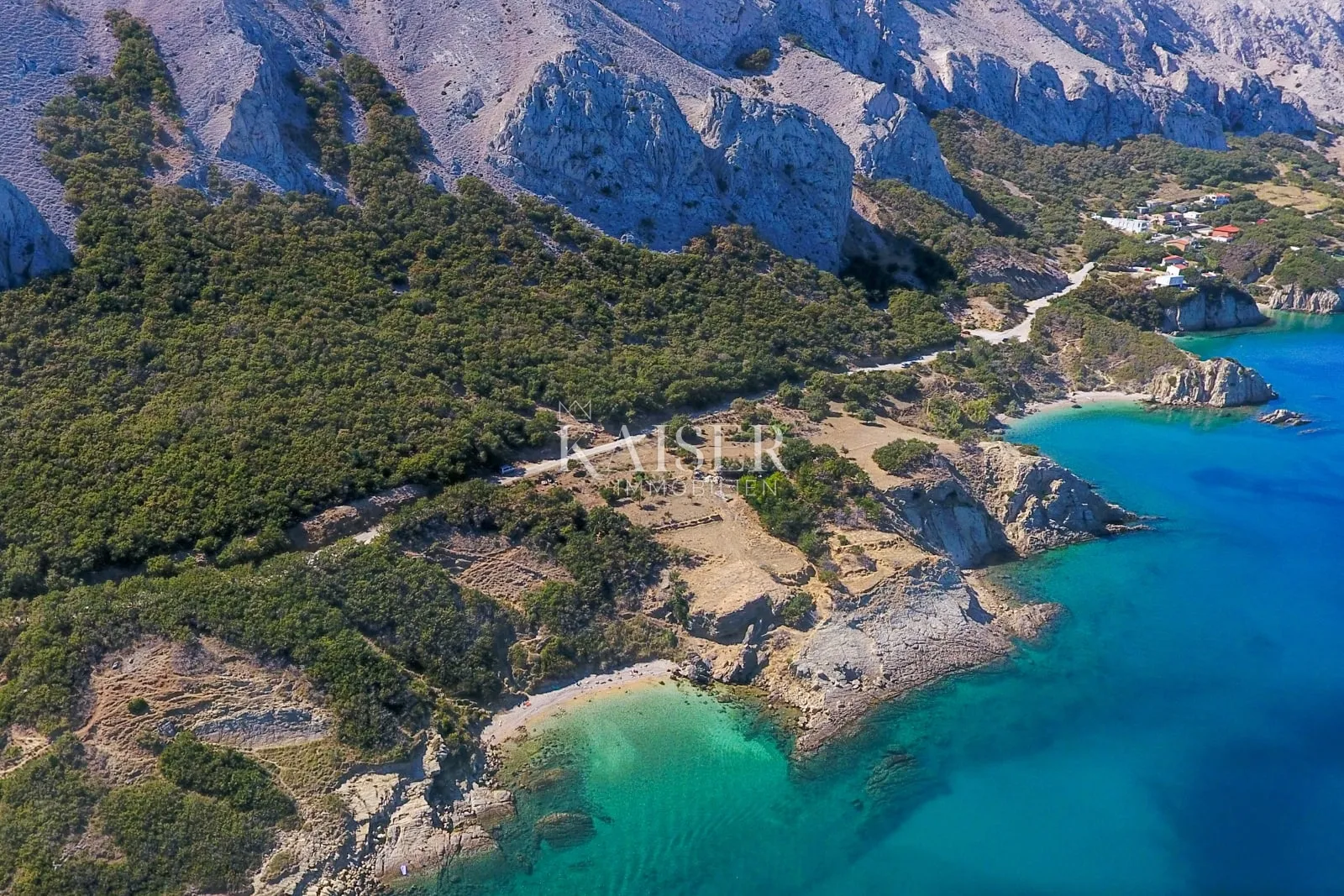 Zadar,Pag rijetka prilika - građevinsko zemljište u mirnoj zoni Bošane - Bošana, Pag
