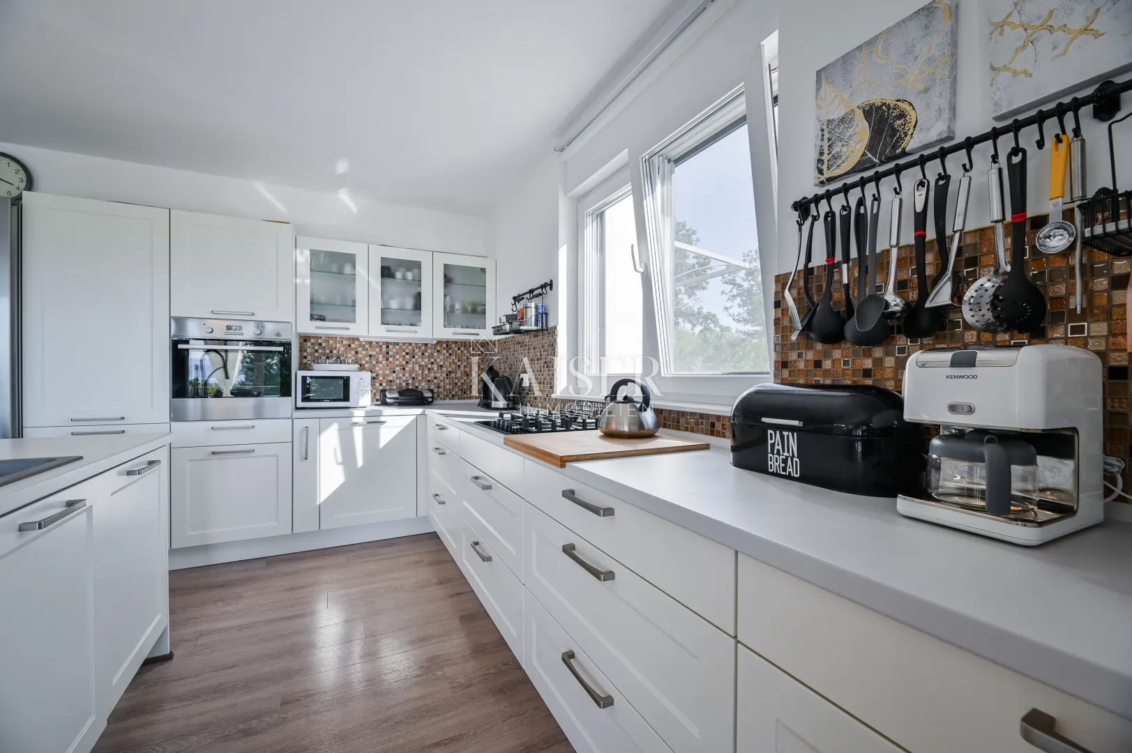 otok krk, malinska-moderna vila 190m2 s pogledom na more - slika 5