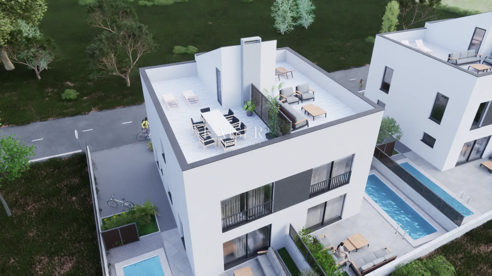 peroj, novogradnja duplex kuća s pogledom na more - slika 8