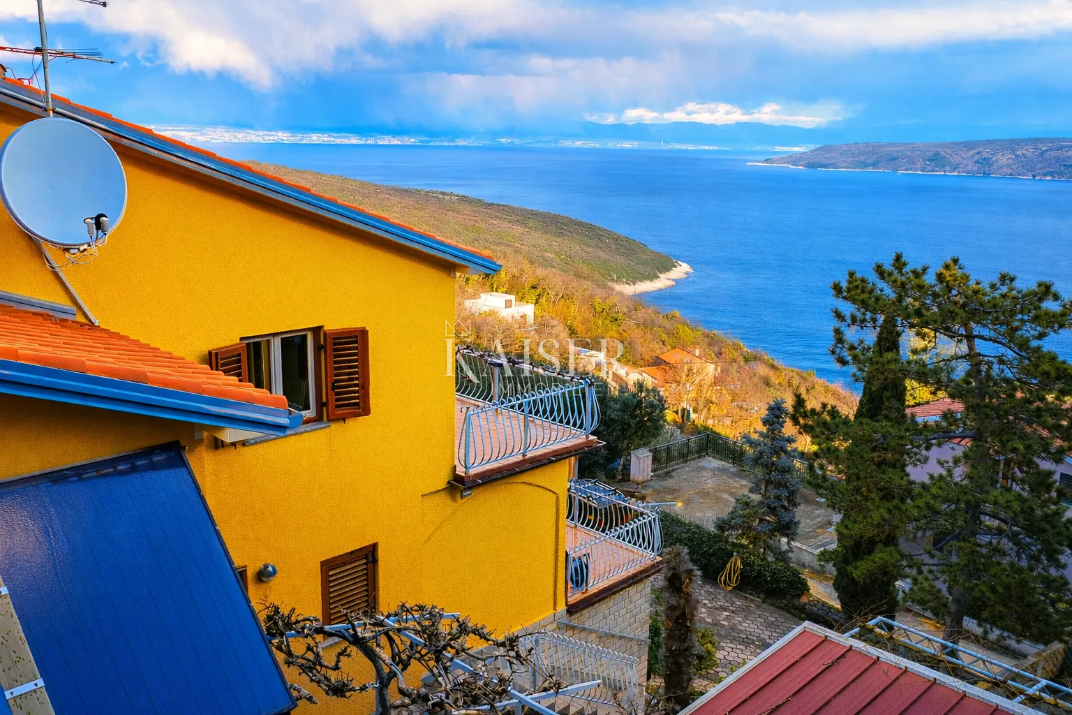 opatija, brseč - panoramski pogled na more, kuća, 243 m2 - slika 26
