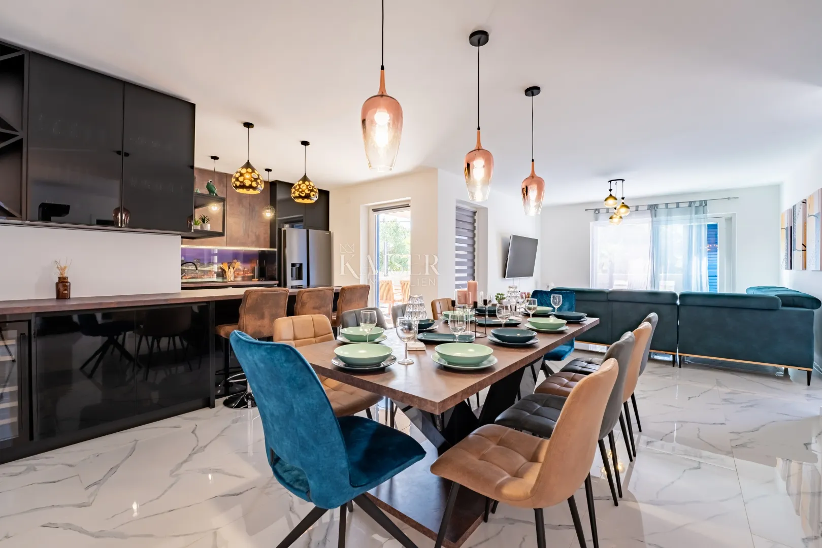 otok krk, dobrinj - luksuzna villa 185m2 - slika 22