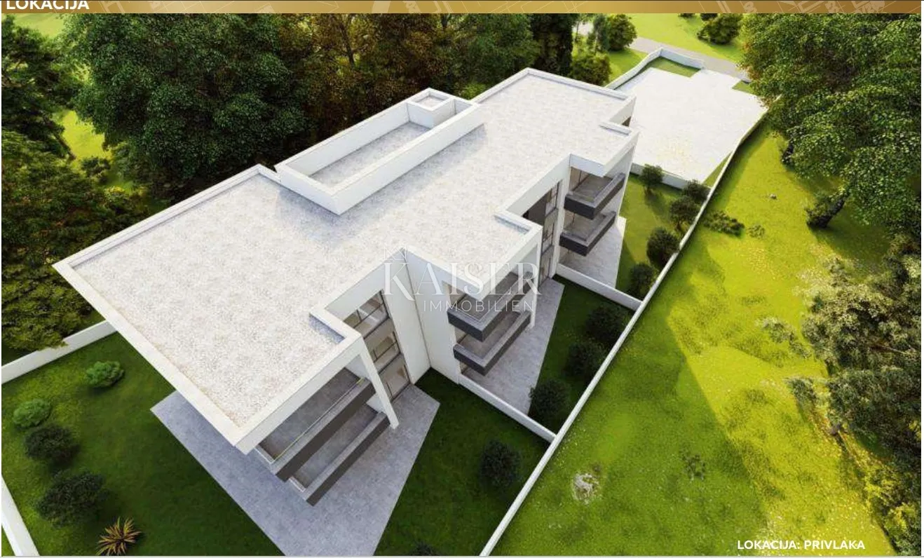 zadar, privlaka- luksuzan stan 94m2,na 2. katu s pogledom na more - slika 3