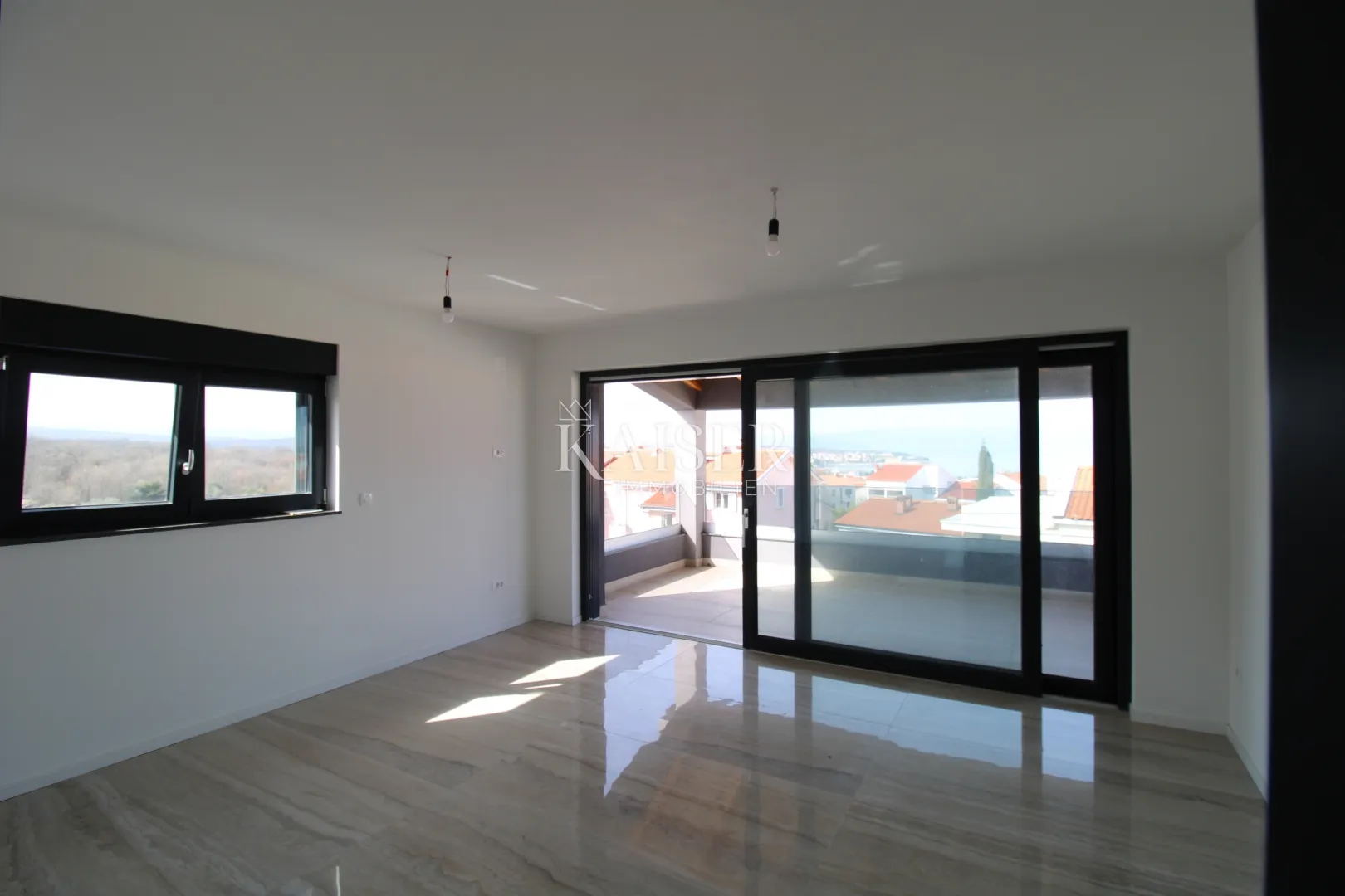 malinska -penthouse sa terasom i pogledom na riječki zaljev - slika 17