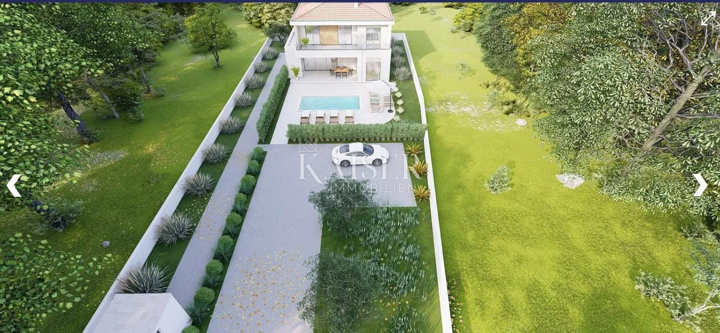 privlaka- vrhunska moderna vila s bazenom i pogledom na more - slika 4