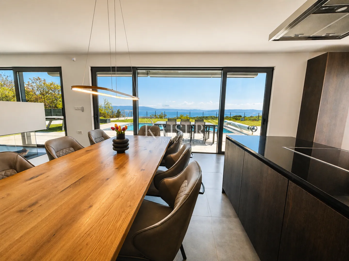istra, rabac - vila s panoramskim pogledom na more, 155 m2 - slika 5