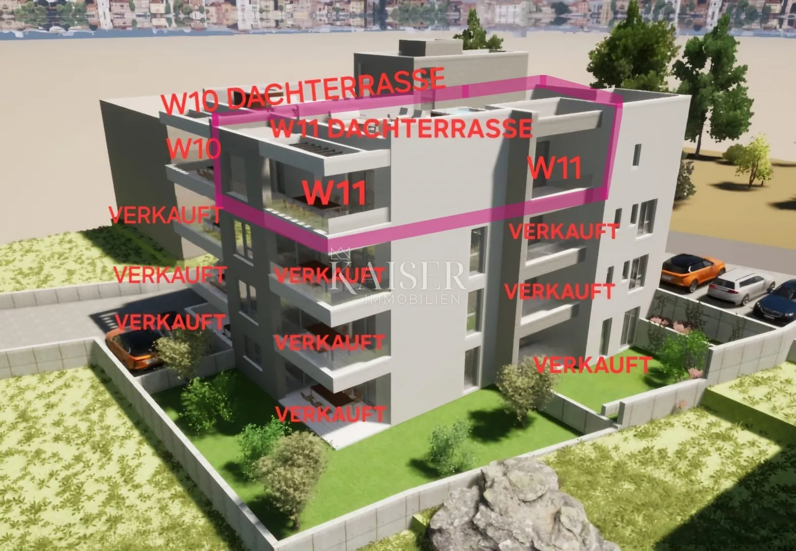 okrug gornji, čiovo - luksuzni penthouse s krovnom terasom i panoramskim pogledom na more - slika 29