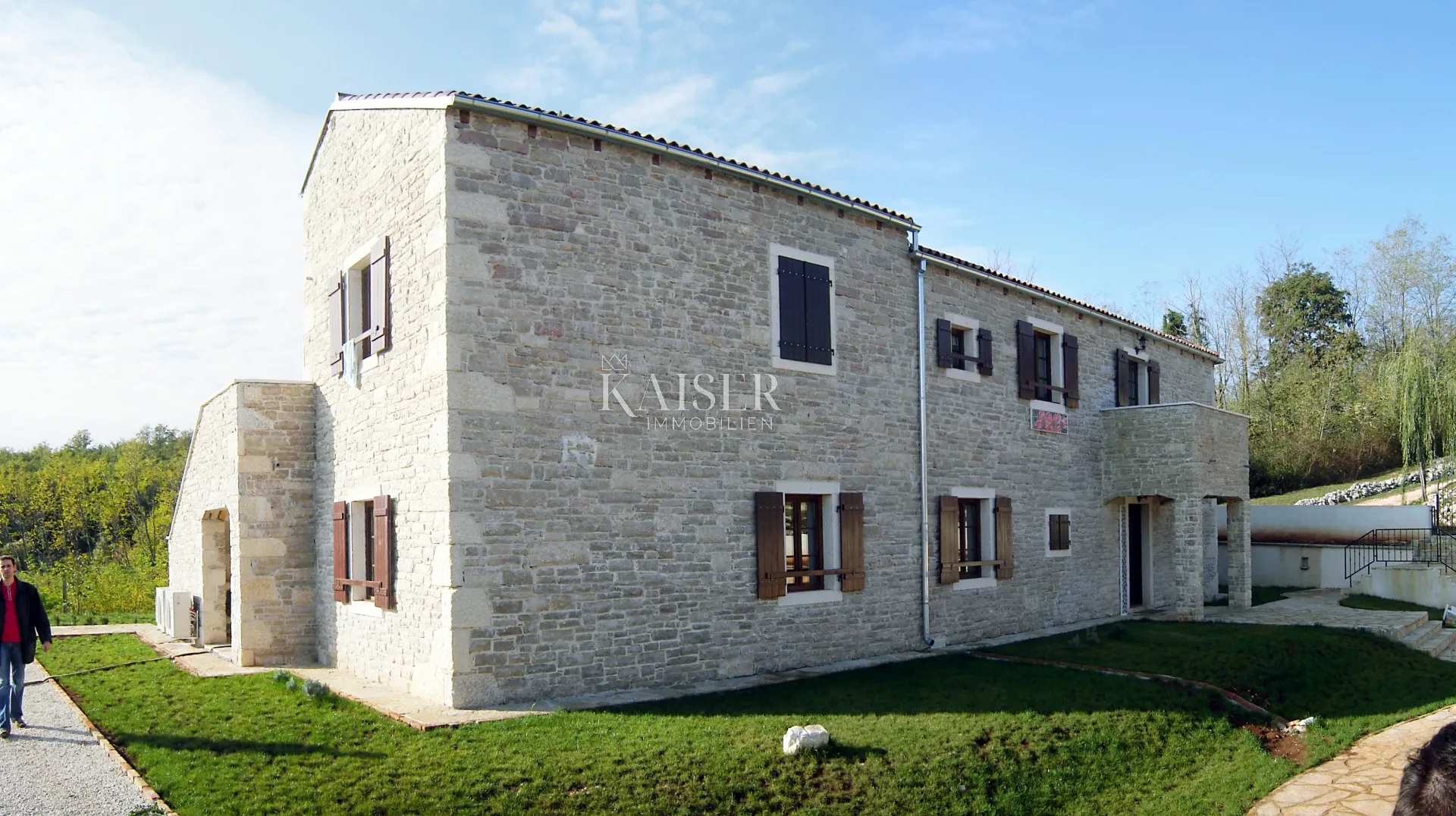 istra - motovun, kamena kuća u središnjoj istri - slika 3