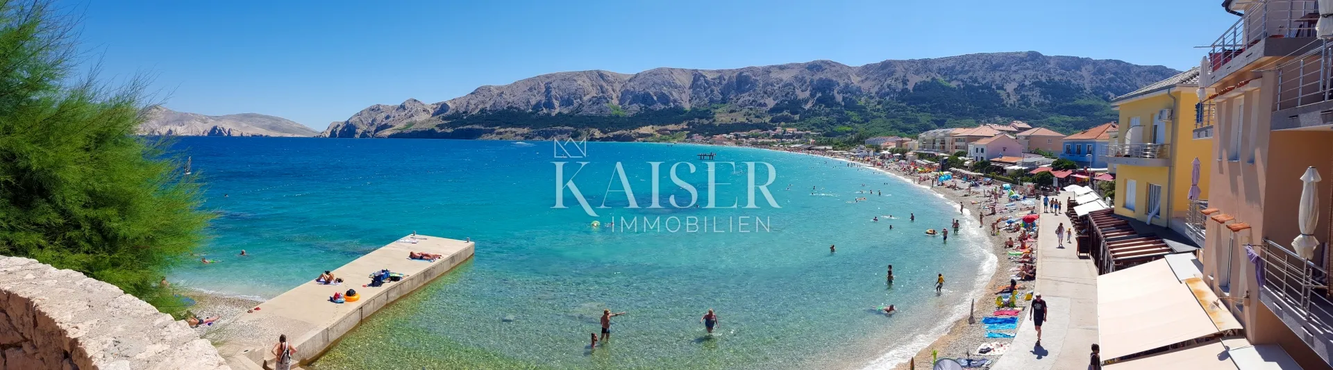 baška - kuća u staroj jezgri, 85m2, dva apartmana - slika 8