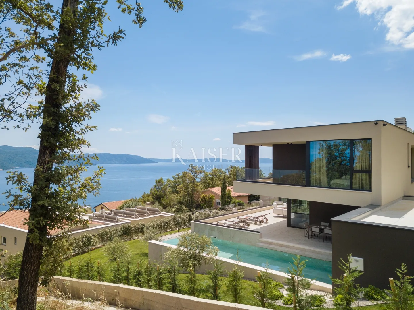 istra, rabac - luksuzna vila s bazenom 245,95m2 - slika 10