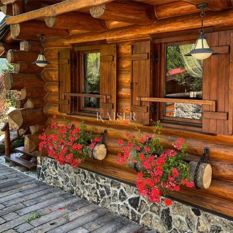 ravna gora, kupjak - luksuzna drvena vila s bazenom i welnessom - slika 12