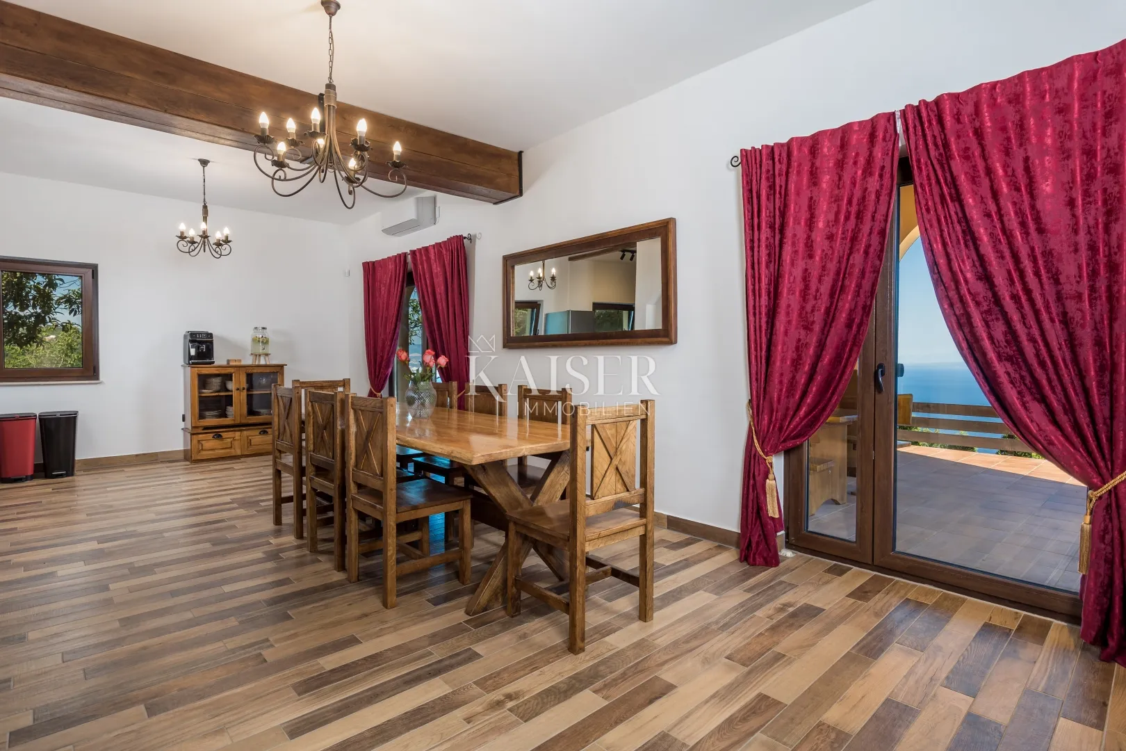 opatija, poljane,300 m2 kuće s prekrasnim pogledom na kvarner za najam - slika 10