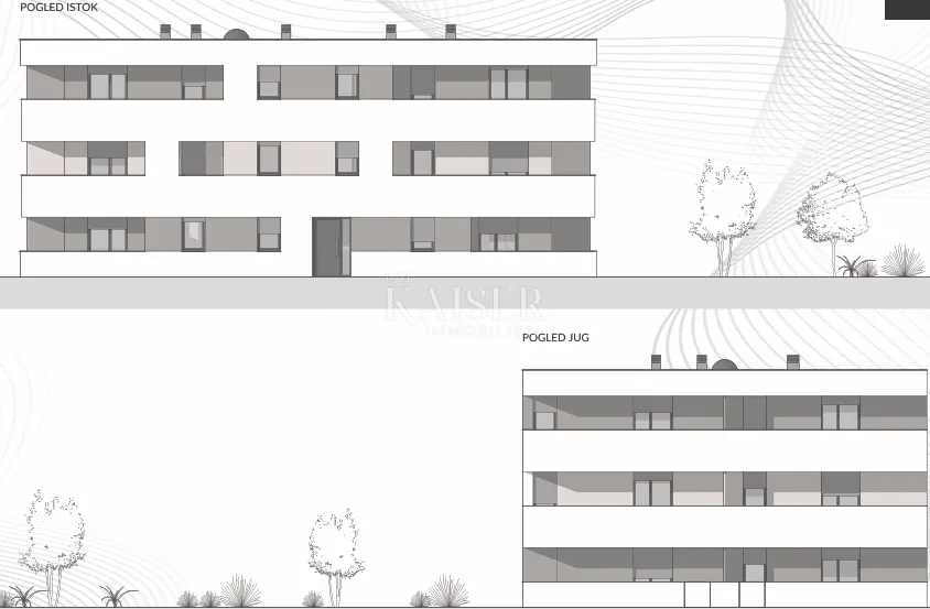 istra, pula- moderan dvosoban stan 58m2 s parkingom - slika 6