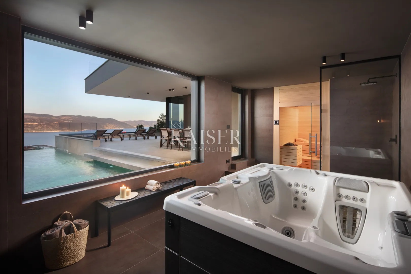 istra, rabac - luksuzna vila s bazenom 245,95m2 - slika 9