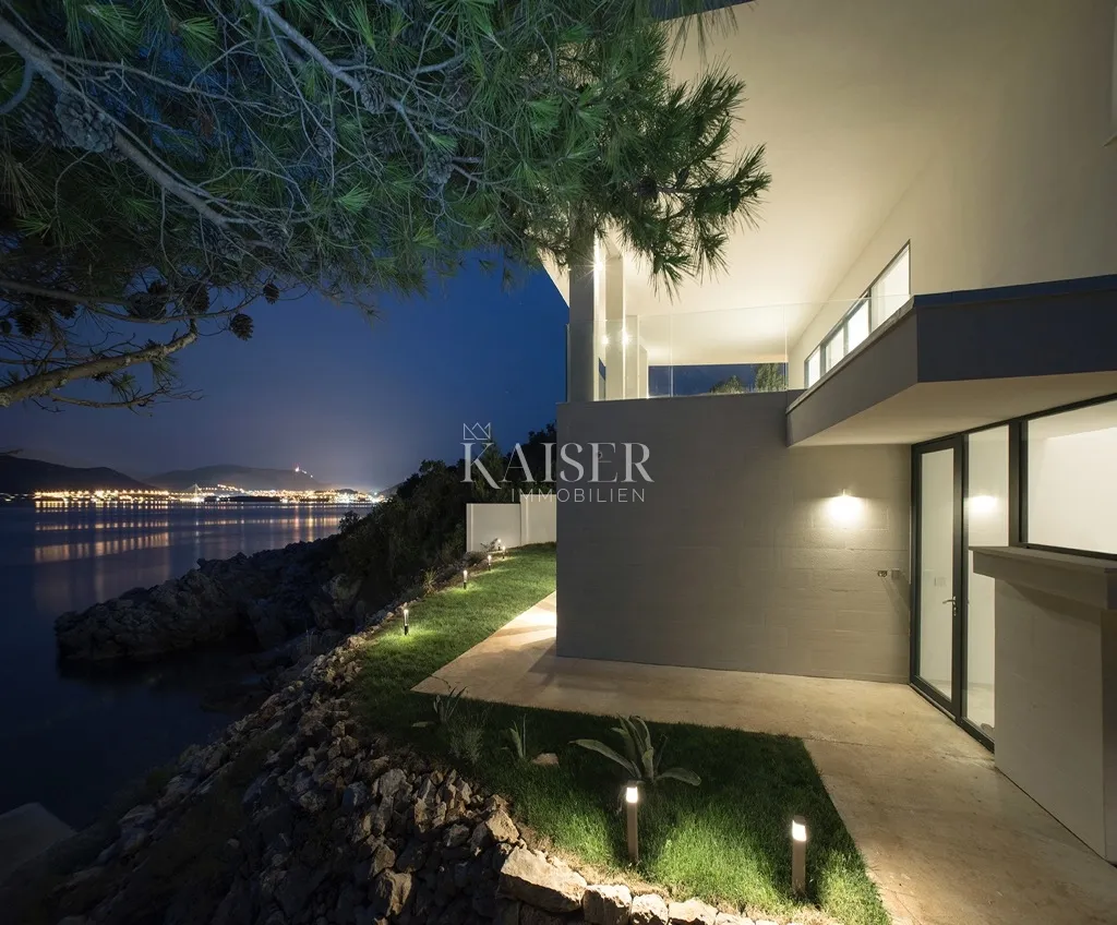 dubrovnik, otok koločep - jedinstvena moderna vila uz more s privatnim ulazom na plažu - slika 18