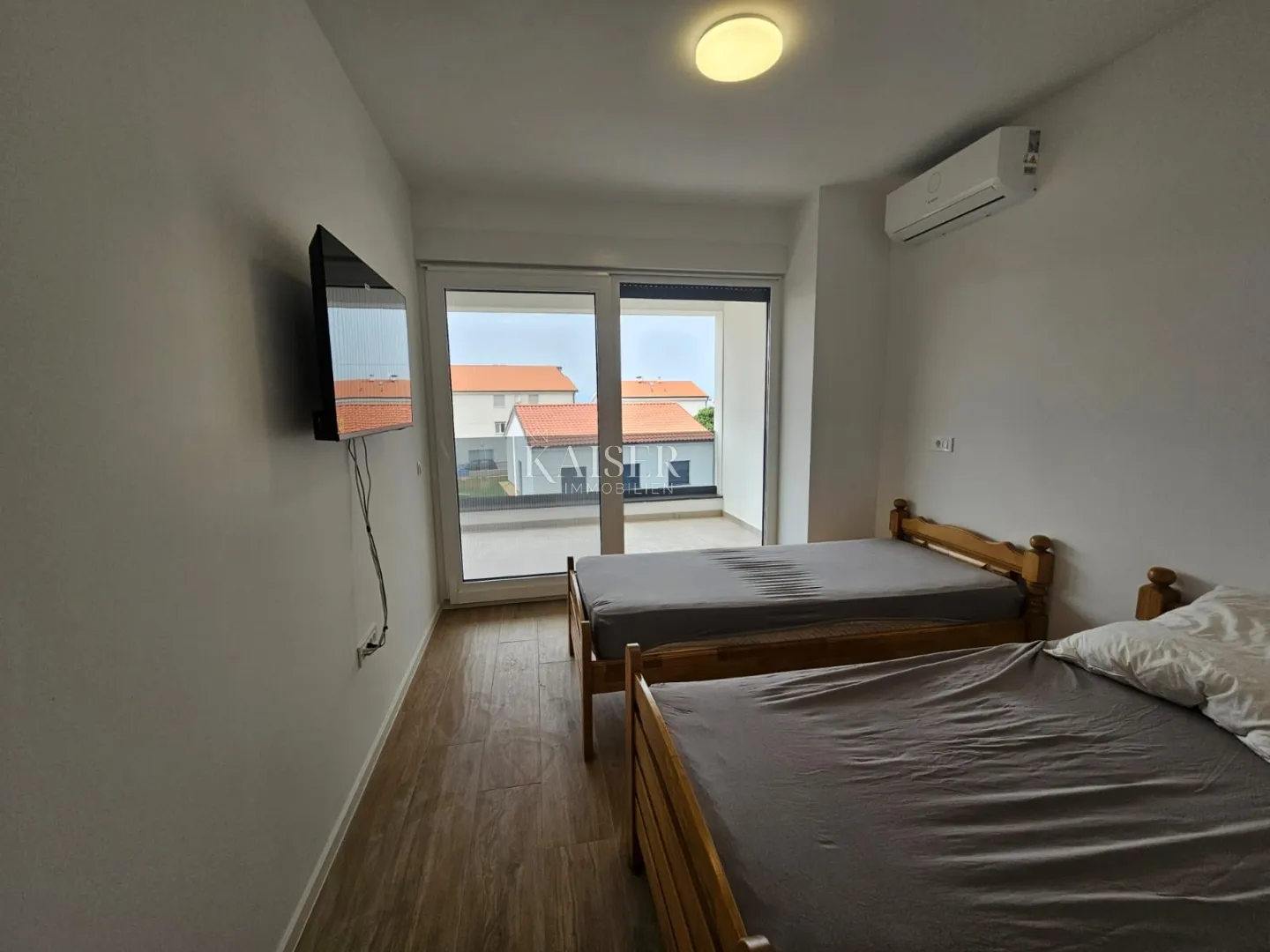otok krk, malinska - dvojna kuća sa bazenom 156m2 - slika 13