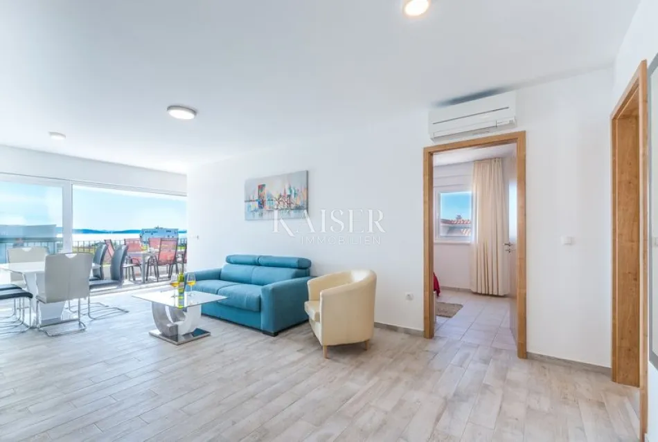 sukošan, zadar - moderan dvosoban apartman s lođom i pogledom na more - slika 51